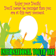 My International Youth Day Ecard.