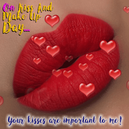 A Kiss And Make Up Day Card For You Free Kiss And Make Up Day Ecards 123 Greetings 