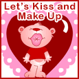 A Cute Way To Kiss And Make Up.