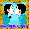 Kiss And Make Up Day Card Just For You.