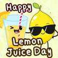 Happy Lemon Juice Day.