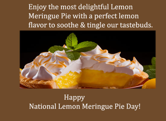 Enjoy Delightful Lemon Meringue Pie!