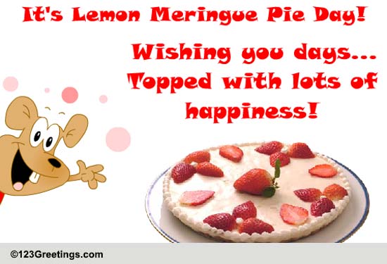 Share Lemon Meringue Pie Joy!