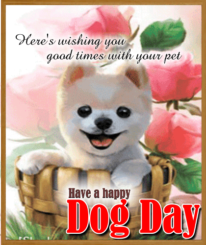A Nice Ecard For... Free Dog Day eCards, Greeting Cards | 123 Greetings