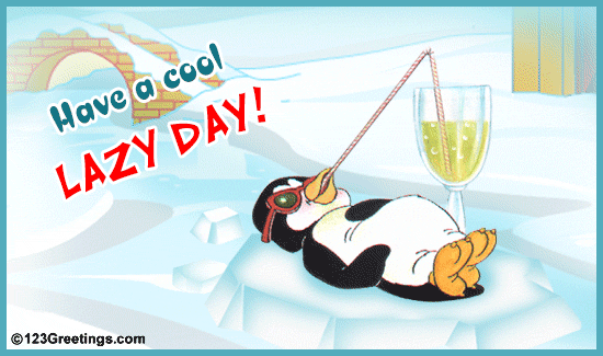 A Cool Lazy Day!