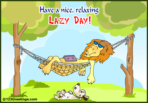 Relaxing Lazy Day!