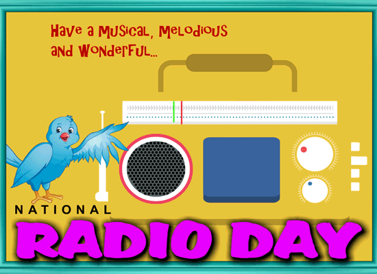 A Musical National Radio Day.