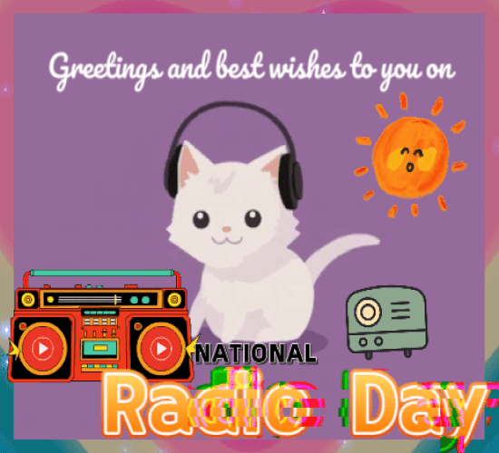 Best Wishes On Radio Day.