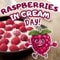 Sweet Wish On Raspberries In Cream Day.