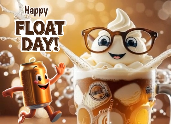 Cheers To Root Beer Float Day