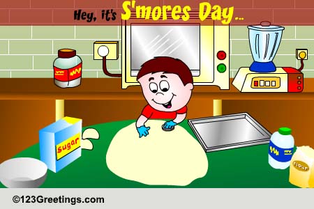Perfect Wish For National Smores Day.