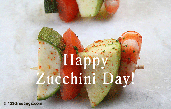 On National Zucchini Day...