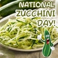 Sending Green Giggles On Zucchini Day