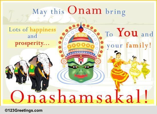Send Onam Wishes To Dear One!