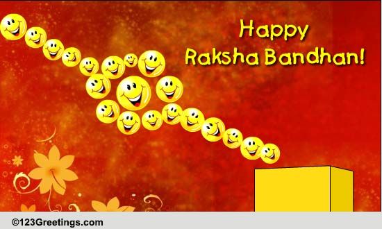 Share Rakhi Smiles And Love!