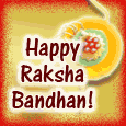 Happy Raksha Bandhan Ecard.