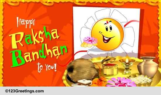 Love & Warm Wishes On Raksha Bandhan!
