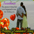 My Happy Romance Day Card.
