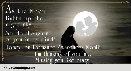 Miss You, Love... Free Romance Awareness Month eCards, Greeting Cards ...