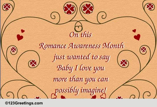Romance Awareness Month Wishes!