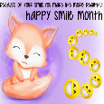 Happy Smile Month Wish.