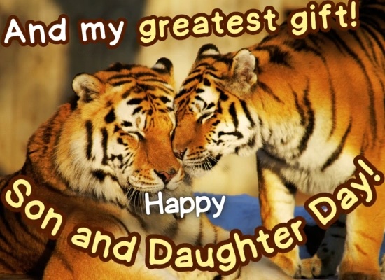 Send Hugs To Your Son & Daughter!
