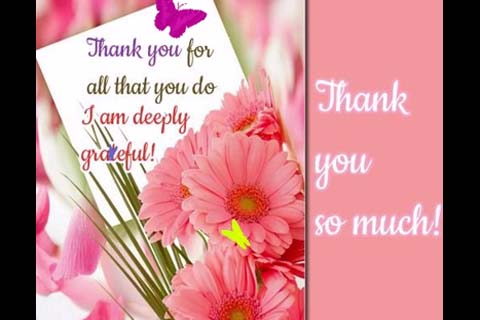 I Am Deeply Grateful! Free Thank You Day eCards, Greeting Cards | 123 ...