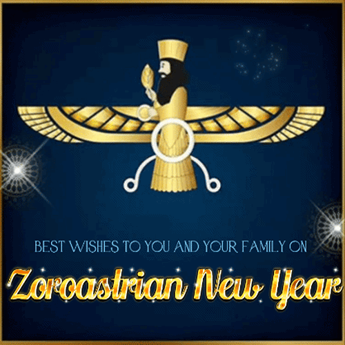 Best Wishes On Zoroastrian New Year.