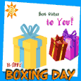 Best Wishes To You On Boxing Day.