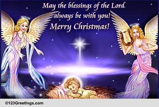 Christmas Angels... Free Angel eCards, Greeting Cards | 123 Greetings