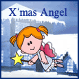 Angel Showering Christmas Wishes!