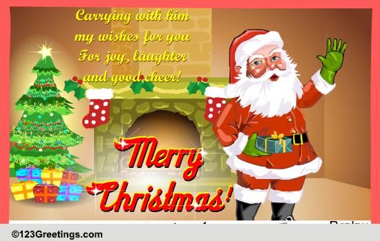 My Wishes For You... Free Christmas Eve eCards, Greeting Cards | 123 ...