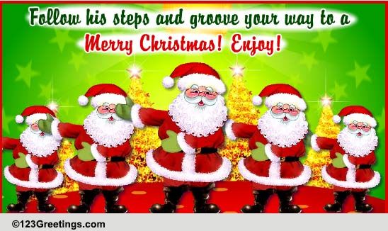 Christmas Eve Santa Dance!