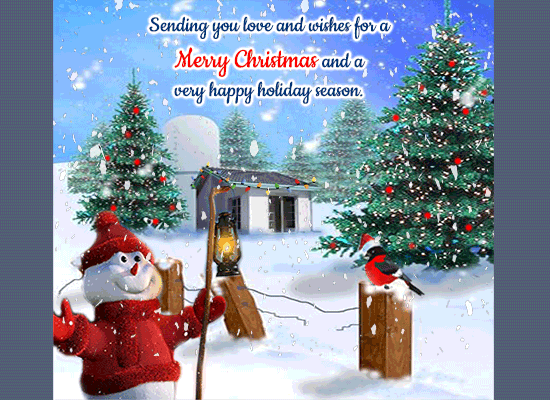 Family Christmas Wishes Card. Free Family eCards, Greeting Cards  123