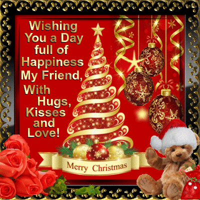 A Merry Christmas To You My Friend! Free Friends eCards, Greeting Cards | 123 Greetings