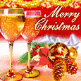 A Christmas Toast For Your Friend!