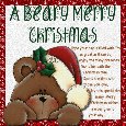 Beary Merry Christmas.
