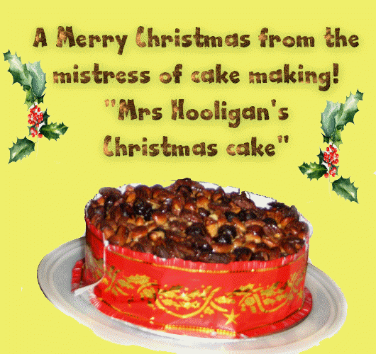 Mrs Hooligan’s Christmas Cake!