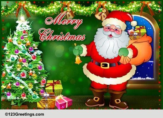 Christmas With Santa! Free Humor & Pranks eCards, Greeting Cards | 123 ...