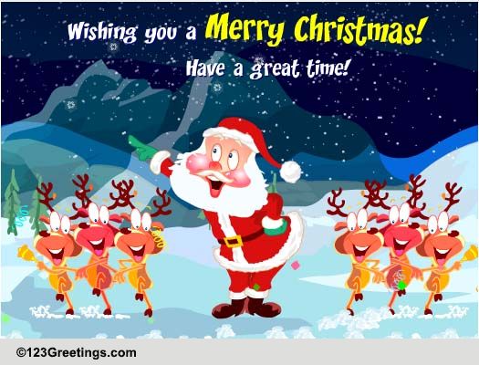 Christmas Party! Free Humor & Pranks eCards, Greeting Cards | 123 Greetings