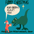 Funny Christmas, Dino’s Gift.