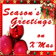 Season's Greetings On Christmas...
