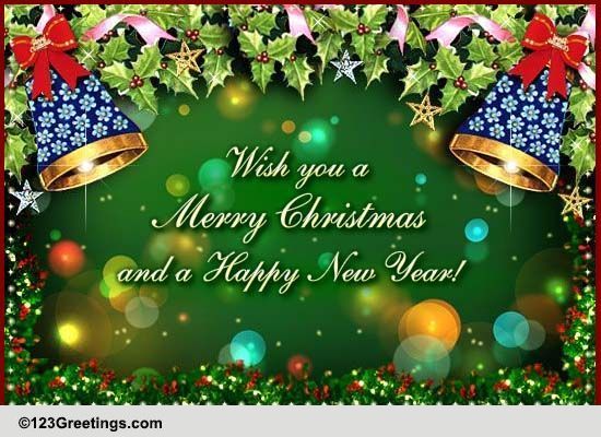 Merry Christmas! Free Social Greetings eCards, Greeting Cards | 123 ...