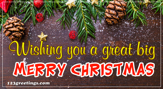 Wishing Merry Christmas!