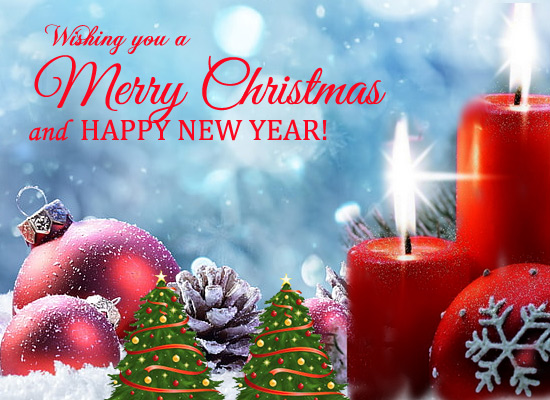 Merry Christmas & New Year Wishes.