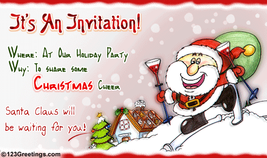 Holiday Invitation!