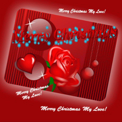 Merry Christmas And Roses For You.