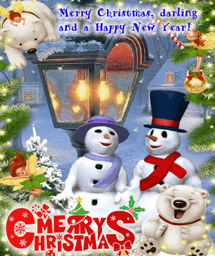 My Merry Christmas Ecard For My Darling