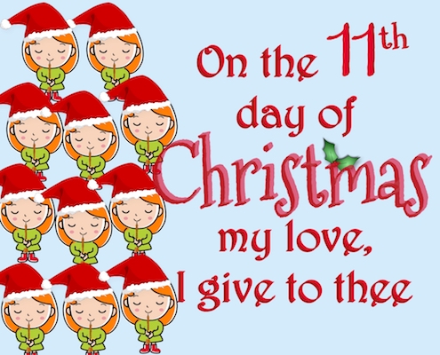 12 Days Of Christmas Love: 11th Day.