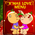 Christmas Love Menu!